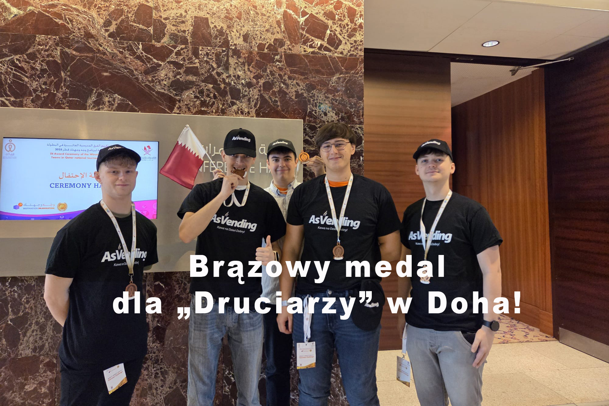 Brązowy medal dla "Druciarzy" w Doha!