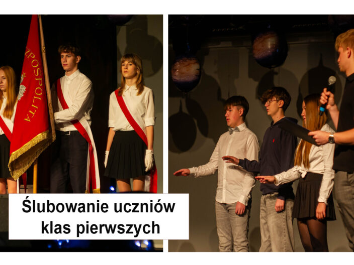 Ślubowanie uczniów klas pierwszych