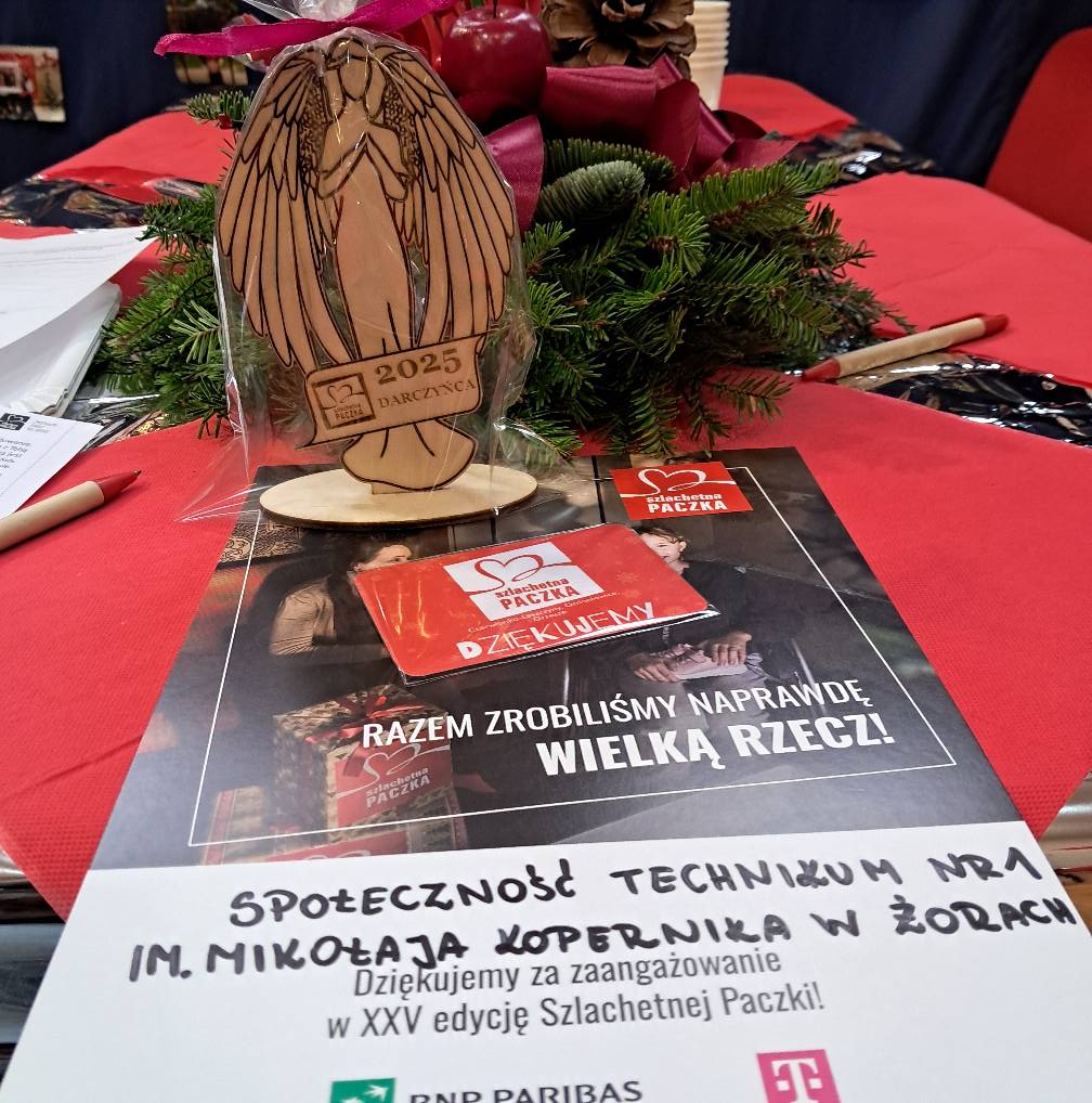 szlachetna paczka podziękowanie