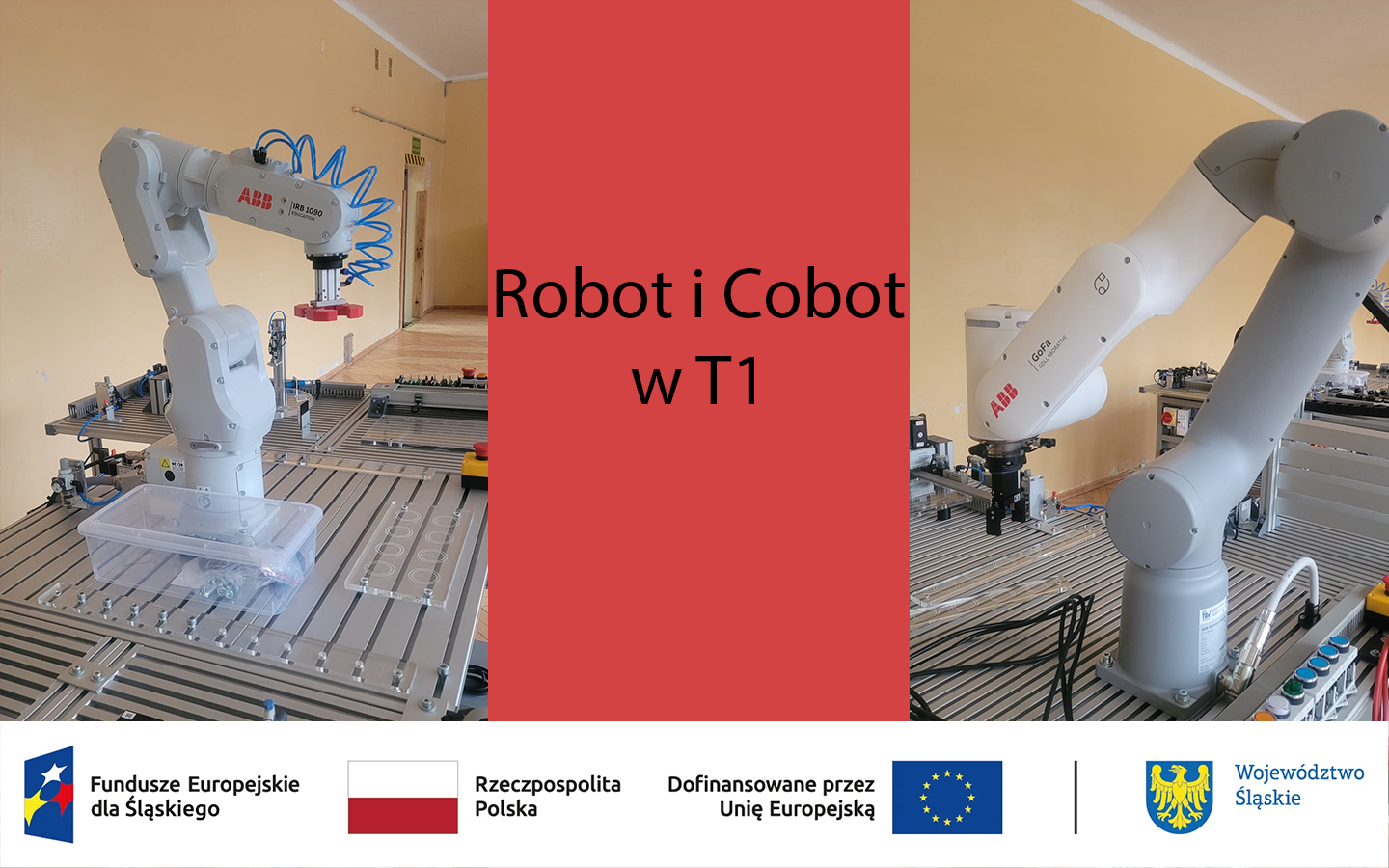 Robot i cobot w T1