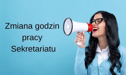 Zmiana godzin pracy Sekretariatu