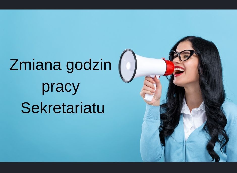Zmiana godzin pracy Sekretariatu