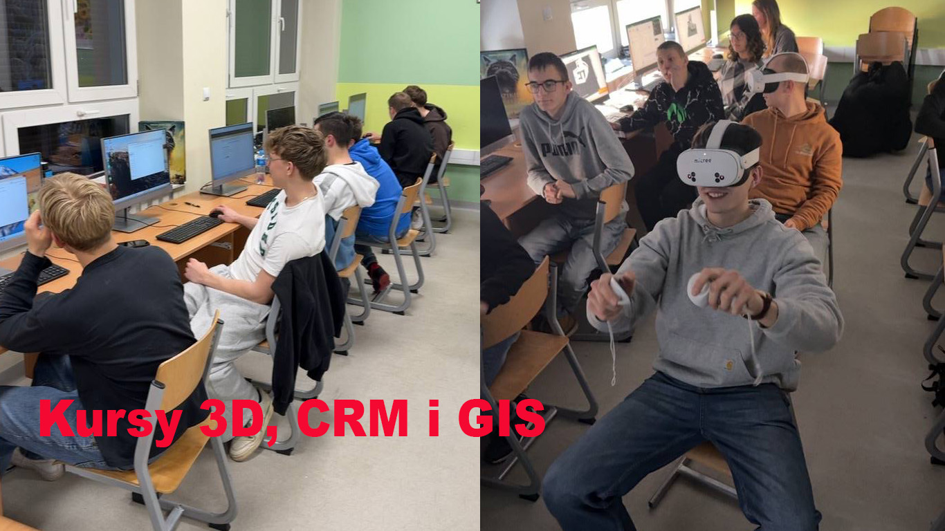 Kursy 3D, CRM i GIS